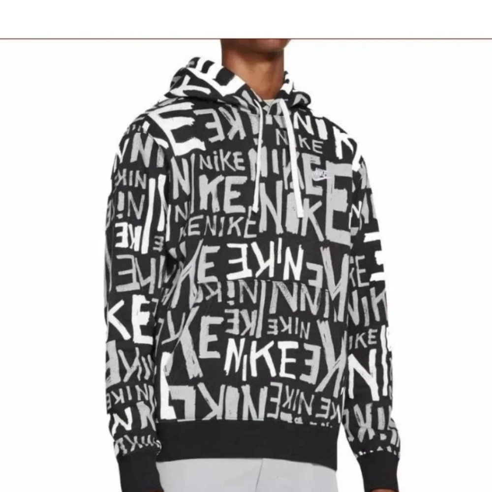Nike Club Fleece Art Pullover Hoodie 3XL
